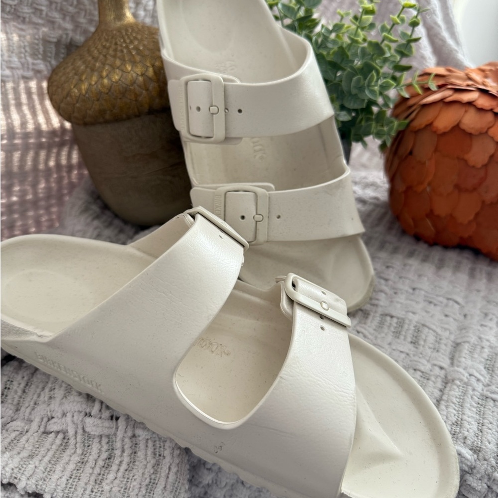 Birkenstock White Sandals